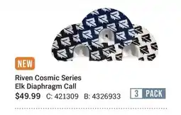 Cabela's Riven Cosmic Series Elk Diaphragm Call offer