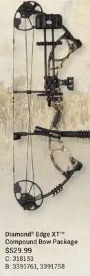 Cabela's Diamond Edge XT Compound Bow Package offer