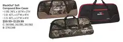 Cabela's BlackOut Soft Compound Bow Cases offer
