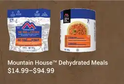 Cabela's Mountain House Dehydrated Meals offer