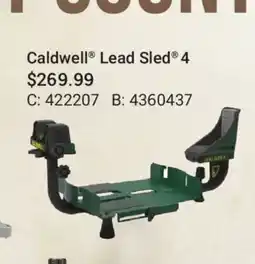 Cabela's Caldwell Lead Sled offer