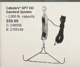 Cabela's Cabela׳s SPT HD Gambrel System offer