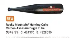 Cabela's Rocky Mountain Hunting Calls Carbon Assassin Bugle Tube offer