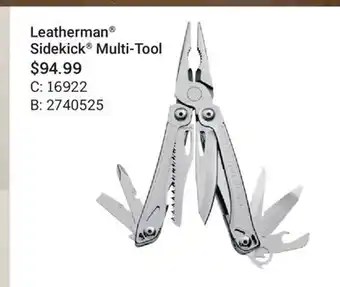 Cabela's Leatherman Sidekick Multi-Tool offer