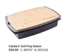Cabela's Cabela's Grill Prep Station offer