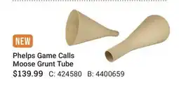 Cabela's Phelps Game Calls Moose Grunt Tube offer