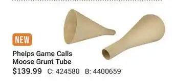 Cabela's Phelps Game Calls Moose Grunt Tube offer