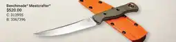 Cabela's Benchmade Meatcrafter offer