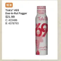 Cabela's Tink's #69 Doe-In-Rut Fogger offer