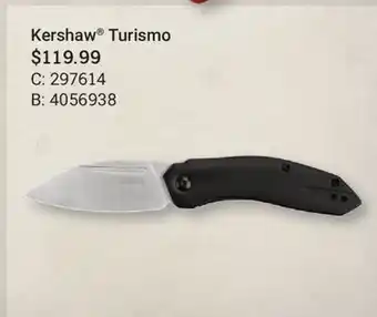 Cabela's Kershaw Turismo offer