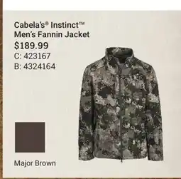 Cabela's Cabela's Instinct Men's Fannin Jacket offer