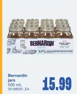 Wholesale Club JARS, 500 ML offer