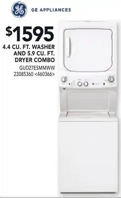 RONA 4.4 CU. FT. WASHER AND 5.9 CU. FT. DRYER COMBO offer