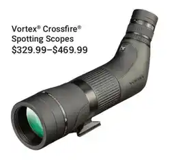 Cabela's Vortex Crossfire Spotting Scopes offer