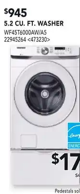 RONA 5.2 CU. FT. WASHER offer