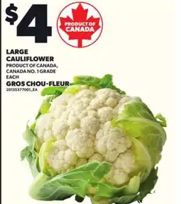 Independent City Market LARGE CAULIFLOWER offer
