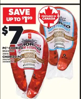 Independent City Market PC CHORIZO, 250 G offer