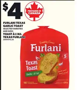 Independent City Market FURLANI TEXAS GARLIC TOAST offer