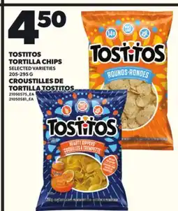 Independent City Market TOSTITOS TORTILLA CHIPS, 205-295 G offer
