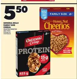 Independent City Market GENERAL MILLS FAMILY SIZE CEREAL, 455-778 G offer