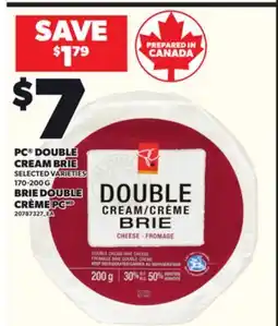 Independent City Market PC DOUBLE CREAM BRIE, 170-200 G offer