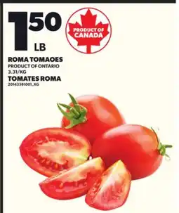 Independent City Market ROMA TOMAOES offer
