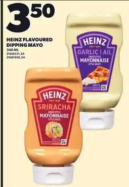 Independent City Market HEINZ FLAVOURED DIPPING MAYO DIPPING MAYO, 340 ML offer