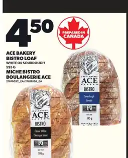 Independent City Market ACE BAKERY BISTRO LOAF, 595 G offer