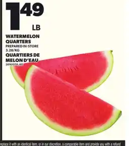 Independent City Market WATERMELON QUARTERS offer