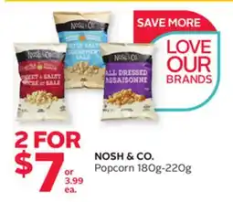 Rexall NOSH & CO. Popcorn offer