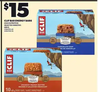 Independent City Market CLIF BAR ENERGY BARS, 680 G offer