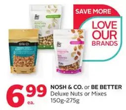 Rexall NOSH & CO. or BE BETTER Deluxe Nuts or Mixes offer