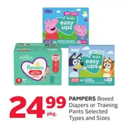 Rexall PAMPERS Boxed Diapers or Training Pants offer