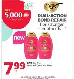 Rexall OGX Hair Care offer