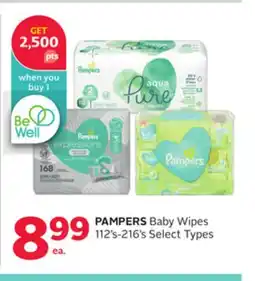 Rexall PAMPERS Baby Wipes offer