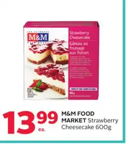 Rexall M & M FOOD MARKET Strawberry Cheesecake offer