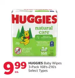 Rexall HUGGIES Baby Wipes offer