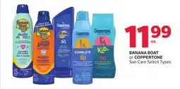 Rexall BANANA BOAT or COPPERTONE Sun Care offer