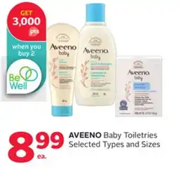 Rexall AVEENO Baby Toiletries offer