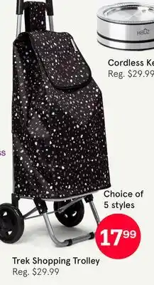 Kitchen Stuff Plus Trek Shopping Trolley offer