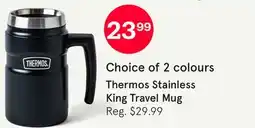 Kitchen Stuff Plus Thermos Stainless King Travel Mug offer