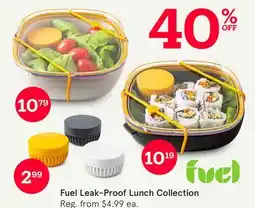 Kitchen Stuff Plus Fuel Leak-Proof Lunch Collection offer