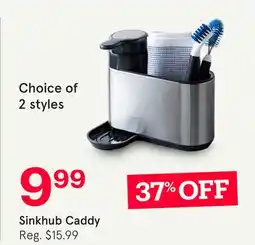 Kitchen Stuff Plus Sinkhub Caddy offer