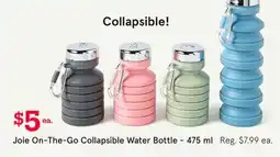 Kitchen Stuff Plus Joie On-The-Go Collapsible Water Bottle offer