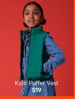 Joe Fresh Kids' Puffer Vest offer