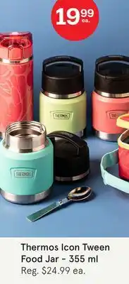 Kitchen Stuff Plus Thermos Icon Tween Food Jar offer