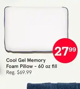 Kitchen Stuff Plus Cool Gel Memory Foam Pillow offer