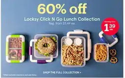 Kitchen Stuff Plus Locksy Click N Go Lunch Collection offer
