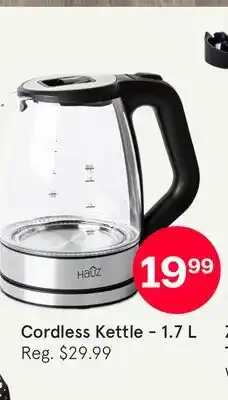 Kitchen Stuff Plus Cordless Kettle offer
