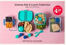 Kitchen Stuff Plus Sistema Klip It Lunch Collection offer